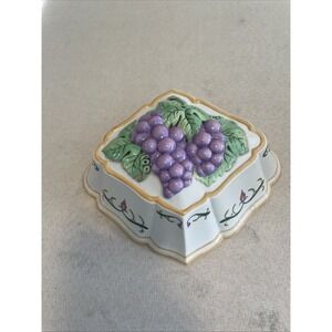 Le Cordon Bleu The Franklin Mint 1986 Grapes On A Vine Mold Made In Thailand